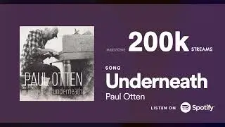 Paul Otten hits 200K streams on 