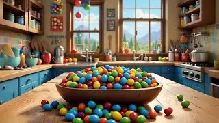Jolly Jellybean Jump 🟠🟡 | Funny Jellybean Story for Kids | Preschool Learning Adventure