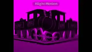 Animated 3d steam train test logo effects in g major 16 in g major by ltv mca alight motion 