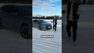 Drifting a PASSAT?!😳😂 #passat #vw #vwpassat #drift #snow #tdi