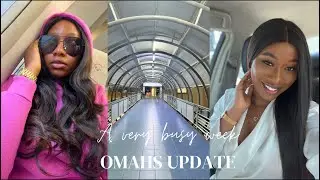 OmahsUpdate #19 || PRIVATE MOVIE SCREENING + QUICK TRIP HOME FOR PVC + BACK TO WORK | VERY BUSY WEEK