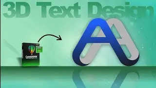 Double A later design in coreldraw learn with king graphic!