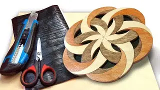 Making of Optical Illusion Trivet