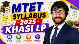 Khasi LP MTET Syllabus 