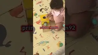 Talia, la fille de Kim Glow comprend vite &agrave; 11 mois et demi.