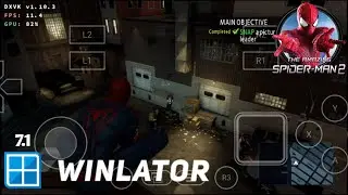 Новый Человек-паук 2: игровой тест Winlator Snapdragon 695