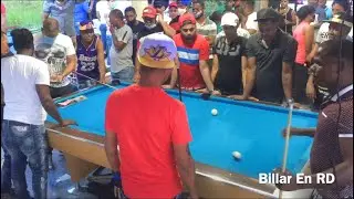 RAULITO DIAZ vs PIPI de AZUA | 5 BOCA 1 | 50,000 PESOS | CARRERA A 7 | BOLA 10 | BILLAR RD SERIE # 1
