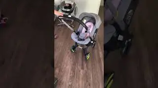 Newborn 4-in-1 Baby Foldable Stroller With One-click Car Collection