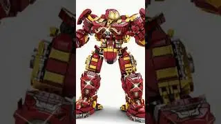 HULK-BUSTER Unleashed! Iron Man&rsquo;s Strongest Suit Ever #lego #shorts #ironman