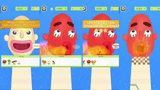 Sandwich Runner - All Level Gameplay Walkthrough (Android iOS) 1