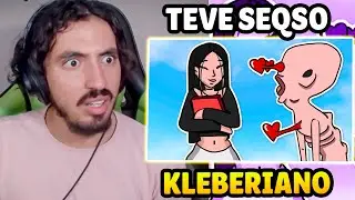 ME APAIXONEI PELA ALUNA NOVA -  Kleberiano | Leozin React