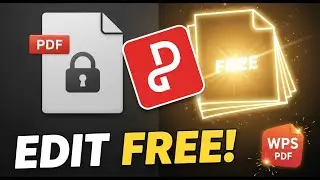 Как редактировать PDF-файлы БЕСПЛАТНО: пошаговое руководство по WPS PDF