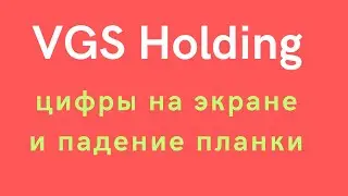VGS Holding - цифры на экране и падение планки
