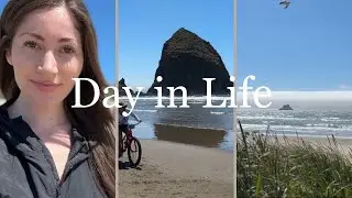 Cannon Beach, Oregon. Haystack and Castle Rock.