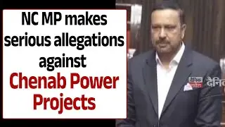 Chenab power projects: NC MP Sajad Kichloo claims agreements being violated