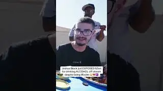 Joshua Block just EXPOSED N3on for drinking ALCOHOL off stream despite being Muslim😳 #n3on #imyayo