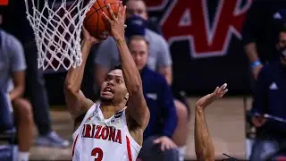 Jemarl Baker Jr. scores career-high 33 points to lead undefeated Wildcats past Lumberjacks 96-53