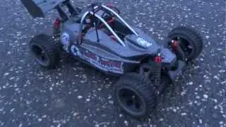 Reely Carbon Fighter 1:10 Brushless RC Buggy on 3s Lipo 11,1V  76,4 km/h