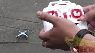 Полеты на квадрокоптере SYMA X5HW