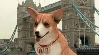 The Freeview HD Corgi Wedding Cake - The Making Of.