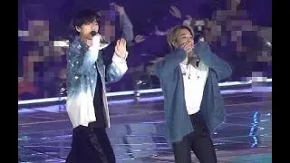 191225 SBS 가요대전 엔딩 : 아미들에게 다정하게 인사하는 방탄소년단 BTS 직캠 FANCAM (2019 가요대전)