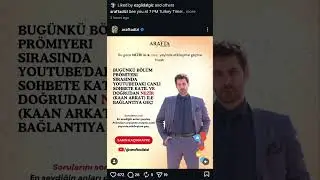 Asli & Nezir will be LIVE Today  Arafta Mega Episode Premiere