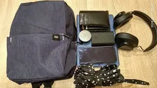 Xiaomi 10L Backpack unpacking
