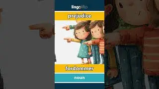 🇬🇧🇳🇴 prejudice - fordommer : learn English : la oss l&aelig;re engelsk : vocabulary builder