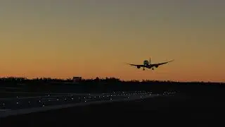 Rate this landing out of 10, B787-10 landing at Dublin
