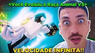 VELOCIDADE BUGADA??? DESPERTEI a NOVA RA&Ccedil;A MINK V3 no KING LEGACY!!