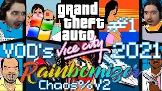 GTA Vice City + Rainbomizer + Chaos% V2 (2021) | 🏆Challenge🏆 | #1 | 🎮PC🎮 |