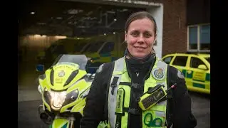 Motorcycle Paramedic Faith on how our motorcycle medics can reach our patients quickly