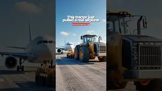 Tractor Towed a Plane &mdash; The Unreal Power of Engineering
