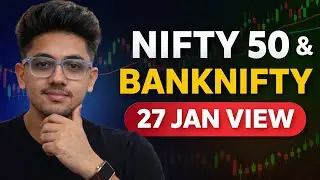 27 Jan Market Prediction 📊 | NIFTY & BANKNIFTY Bullish Mode ON 🚀🐂