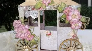 TUTORIAL MDF STAGECOACH AND HORSE KIT DESIGNS BY SHELLIE  J & S HOBBIES AND CRAFTS