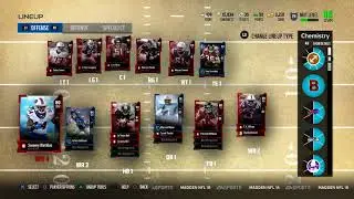 Madden 18 Ultimate Team: First Lineup update 88 Overall Team