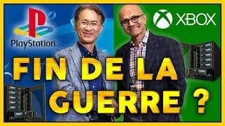 La fin de la guerre des consoles ? Grosse alliance entre Sony & Microsoft !