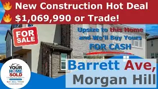 New Construction Home on Barrett Ave, Morgan Hill
