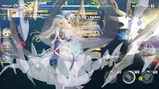 Iris Libre auto vs Light of the Martyrium EX 5106 points | Azur Lane