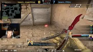 CS:GO - Naf insane pistol clutch!