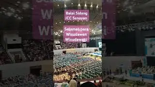 Prosesi Wisuda di Balai Sidang JCC Senayan #senayan #wisuda #itl