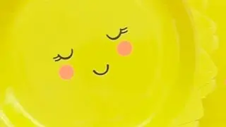 CHUNNIN 48 Pcs Yellow Sunshine Party Plates Review. Too Cute To Pass Up!