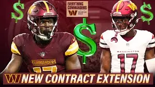 Commanders Set to Give Terry McLaurin a MASSIVE Contract Extension! AP Loves Scary Terry! #HTTC