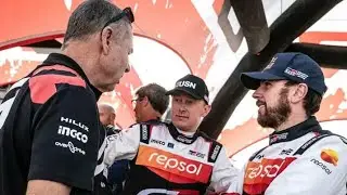 Henk & Brett Going Sideways for Podium 🔥 #dakar @tgrw2rc #TGR #rallyraid rallyraid 