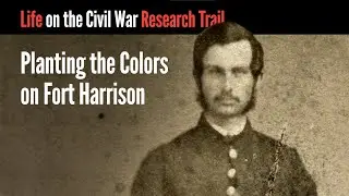 Planting the Colors on Fort Harrison