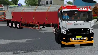 Share Mod | ISUZU GIGA TRAILER BETON 3 CREW | Bussid Mod