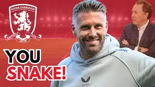 Middlesbrough Anger | Rob Edwards Leaves For Wolves