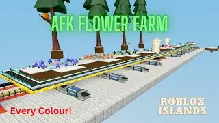 Цветочная ферма AFK (Все цвета!) | Roblox Islands