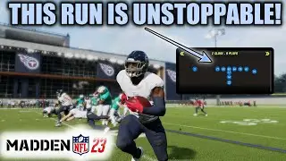 THIS GLITCHY MADDEN 23 RUN SCHEME IS UNSTOPPABLE! NO DEFENSE STOPS THIS!