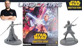 Unboxing & Review: Star Wars Shatterpoint im Vergleich zu Star Wars Legion - Lohnt sich das?